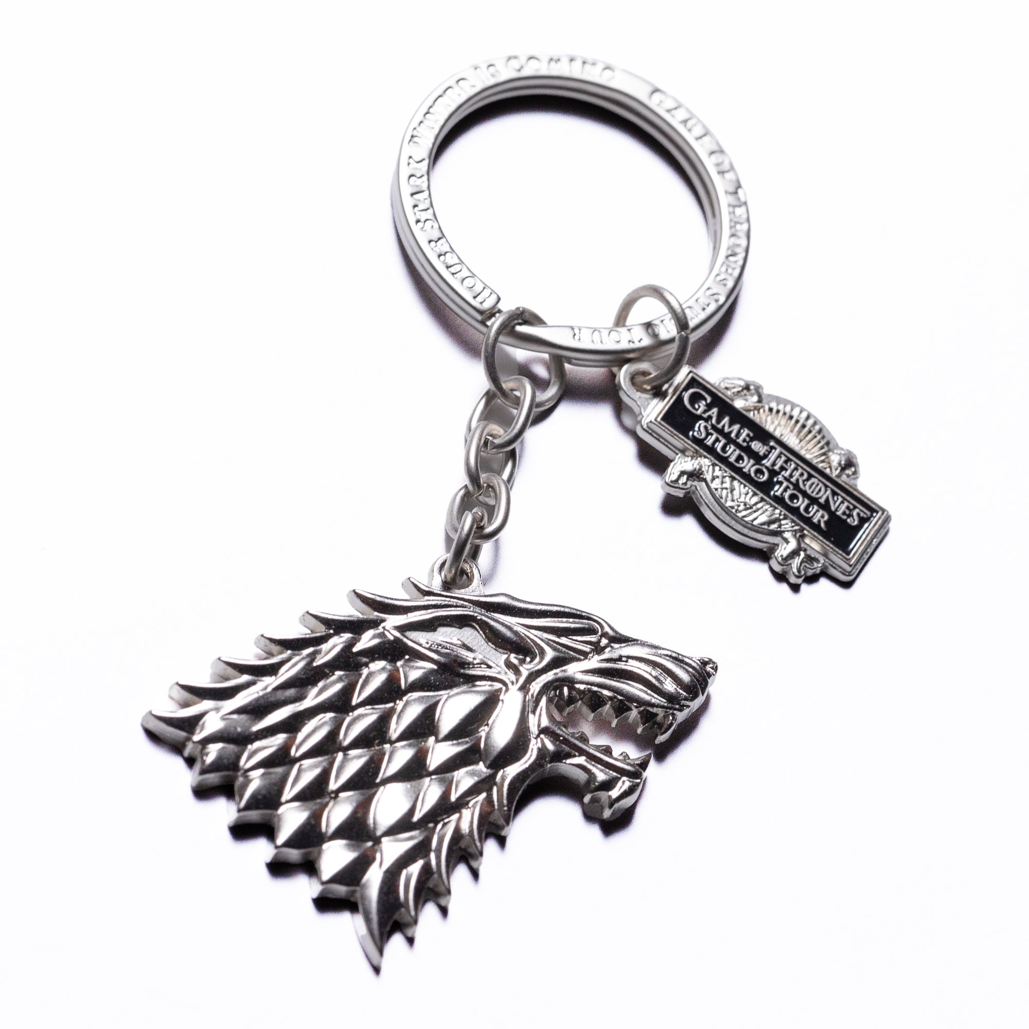 House Stark House Sigil Metal Keyring – Game of Thrones Studio