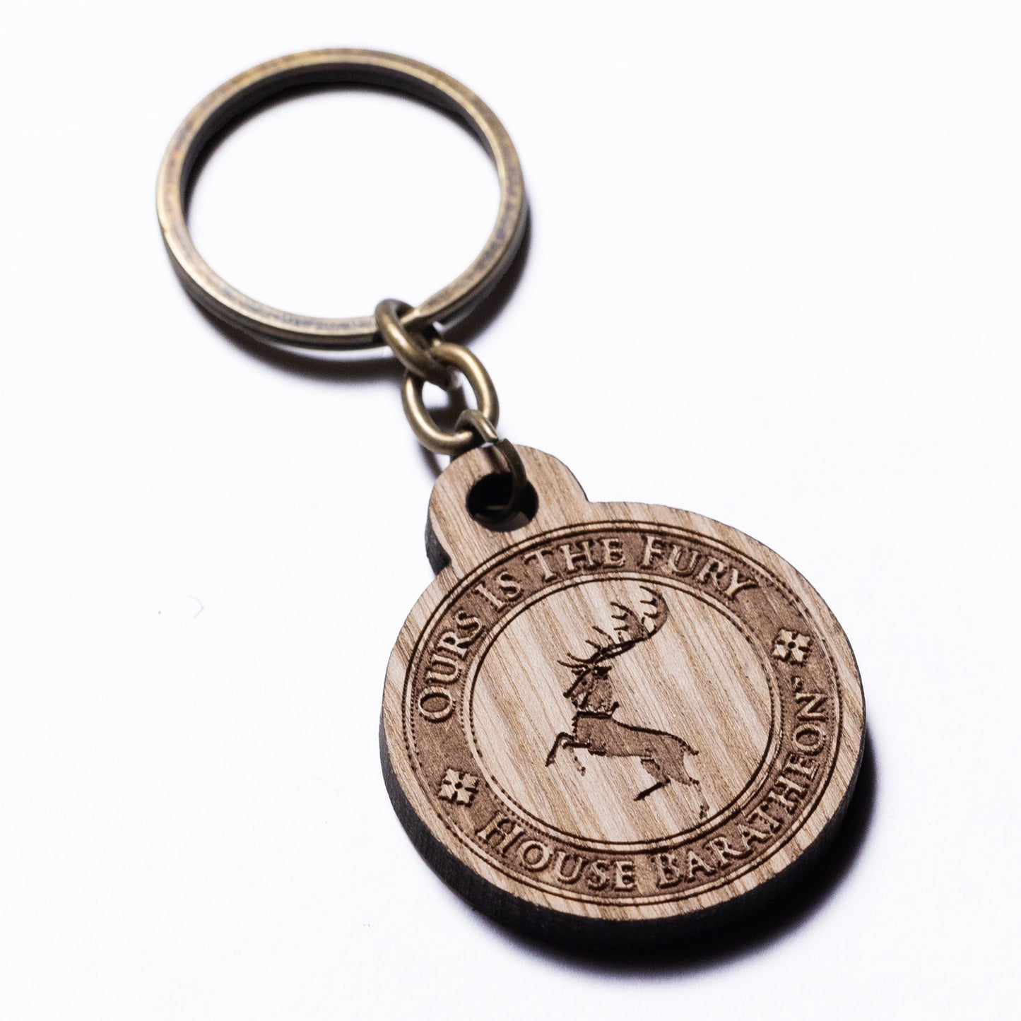 House Baratheon - Wooden Keyring