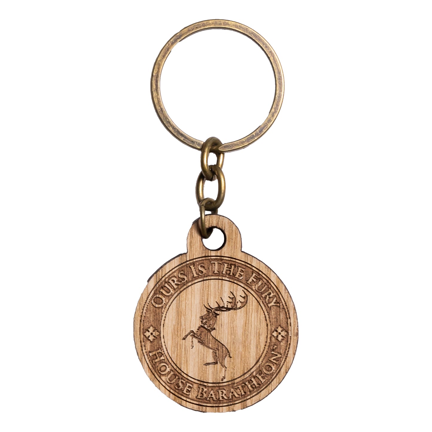 House Baratheon - Wooden Keyring