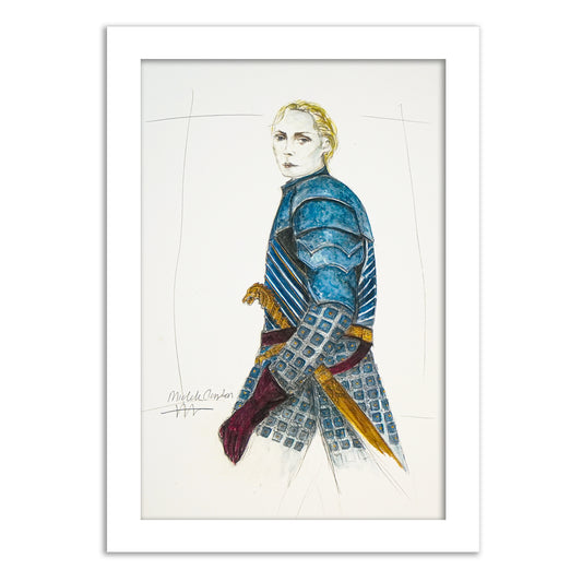 Brienne of Tarth - Michele Clapton Art Print