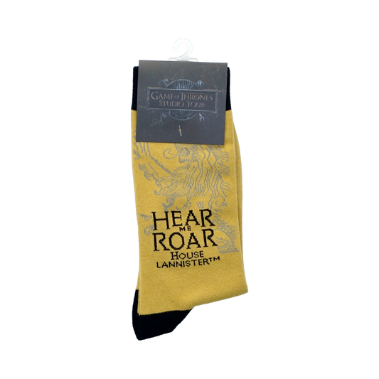 House Lannister - Hear Me Roar Socks