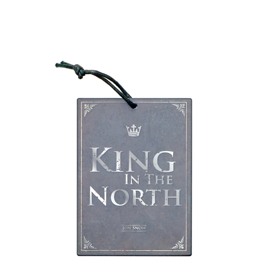 House Stark - King in the North - Mini Metal Sign