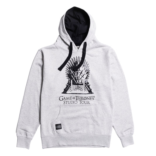 Iron Throne - Grey/White Grindle Unisex Hoodie