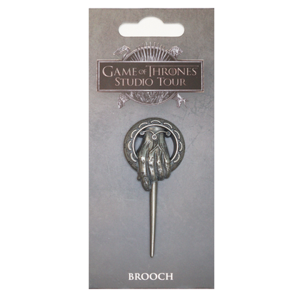 Iron Throne - Hand of the King - Antique Silver Brooch