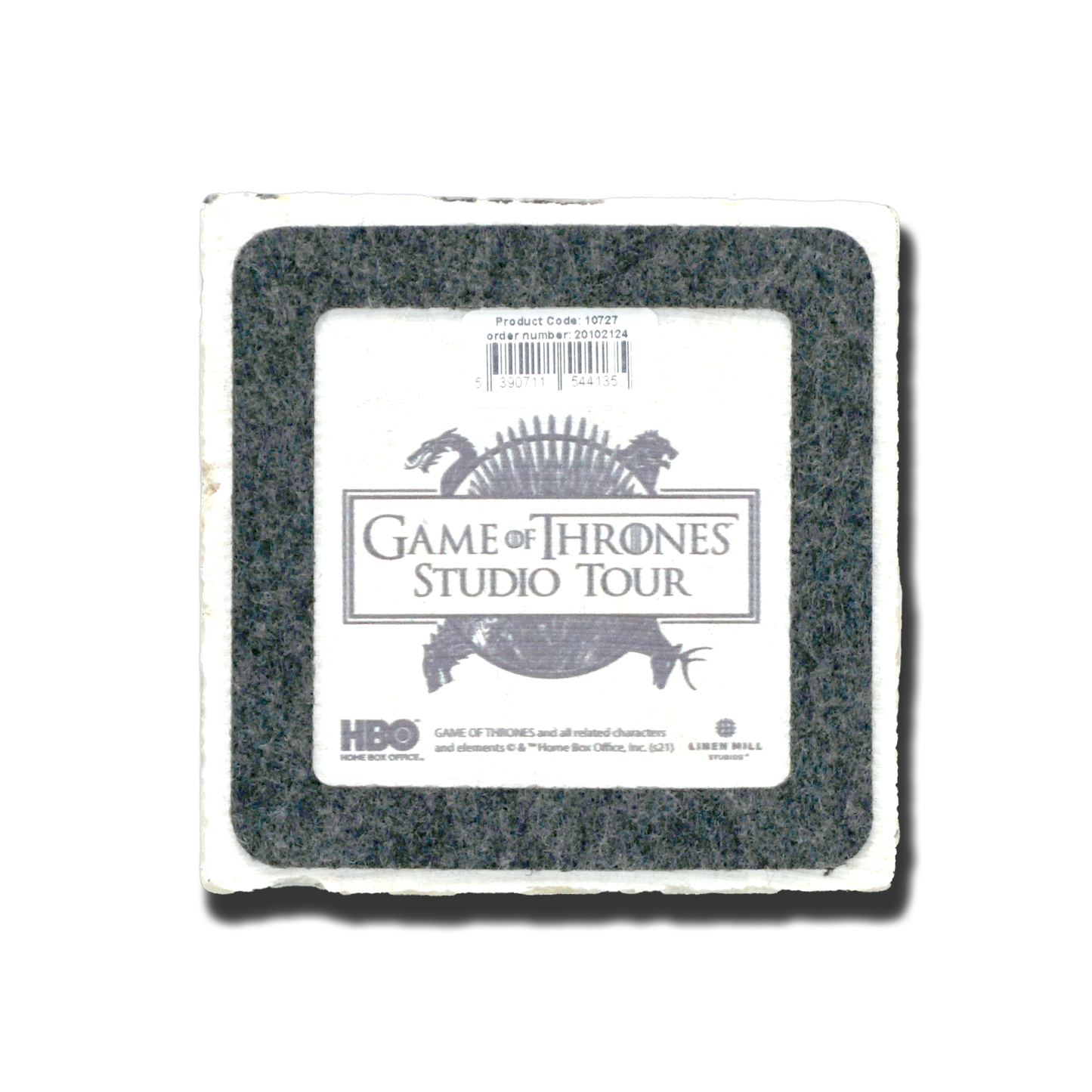 Iron Throne - Stone Coaster - Quote