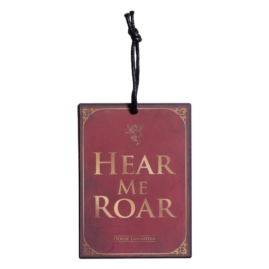 House Lannister - House Motto - Mini Metal Sign