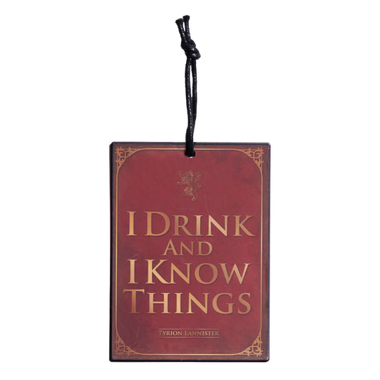 House Lannister - I Know Things Quote - Mini Metal Sign