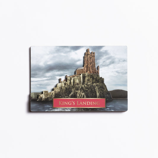 House Lannister - Kings Landing - Layered Wooden Magnet