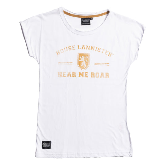 House Lannister - White House Motto Ladies TShirt