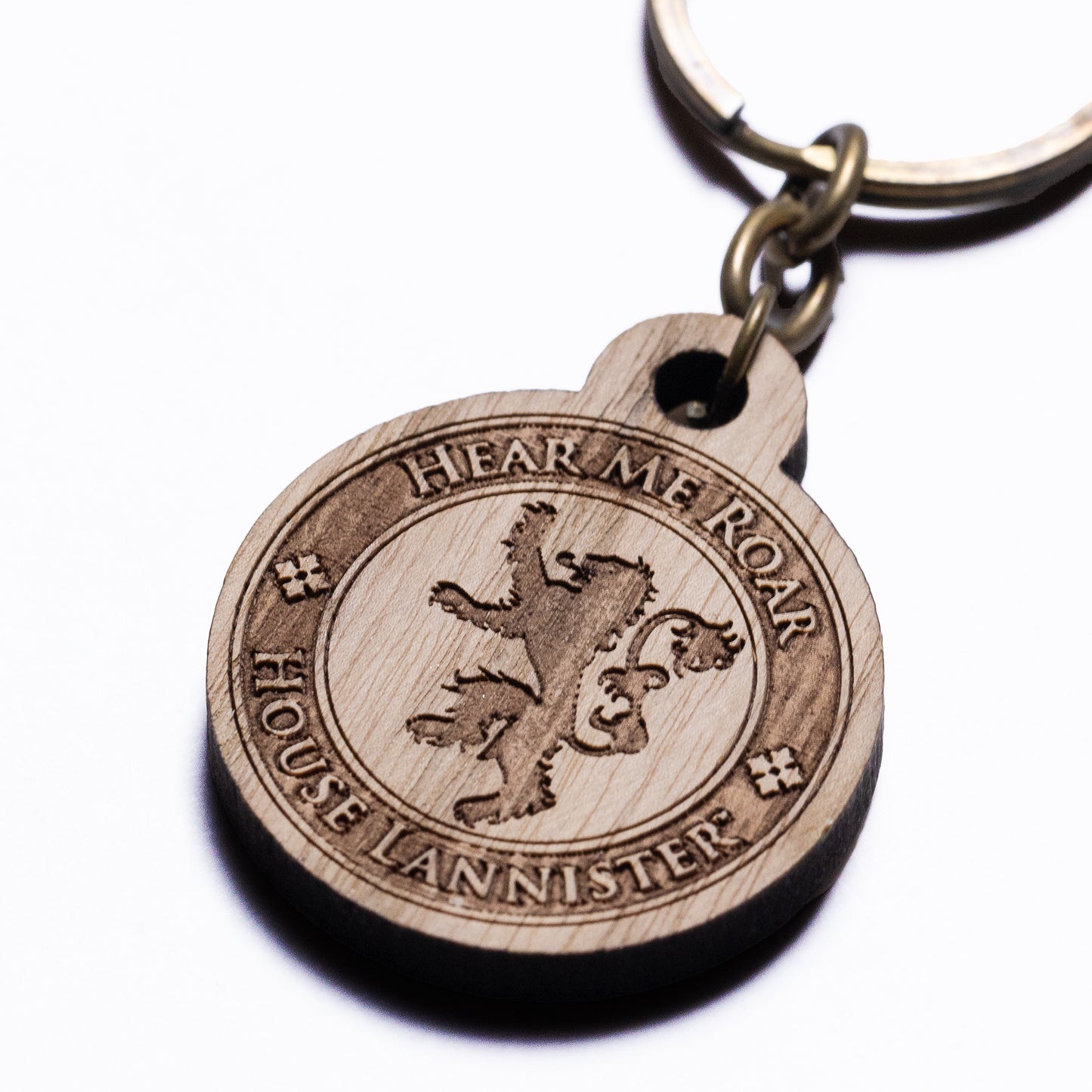 House Lannister - Wooden Keyring