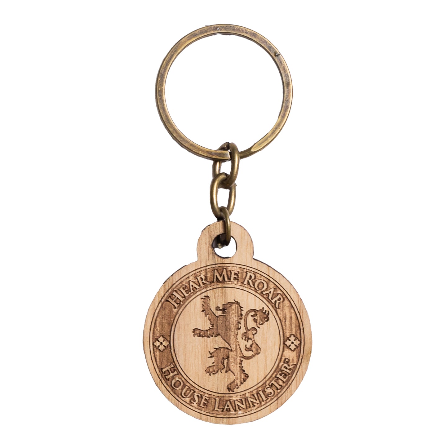 House Lannister - Wooden Keyring