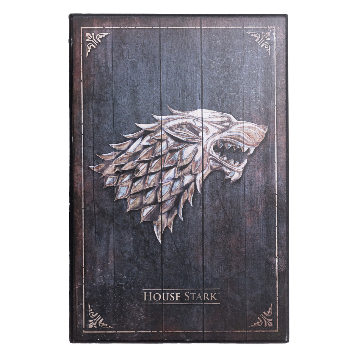 Stark Sigil Game Of Thrones House Stark "Winter Is Coming" Wooden