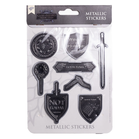 House Stark - Metallic Stickers