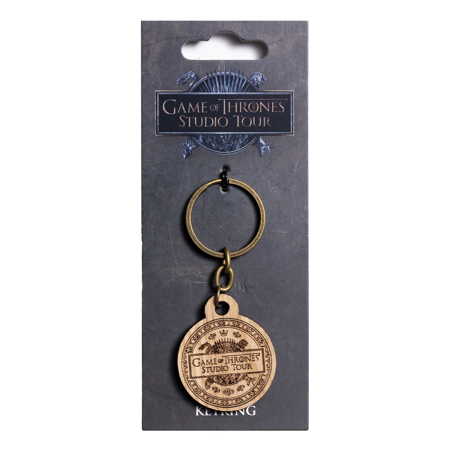 Studio Tour - Wooden Keyring