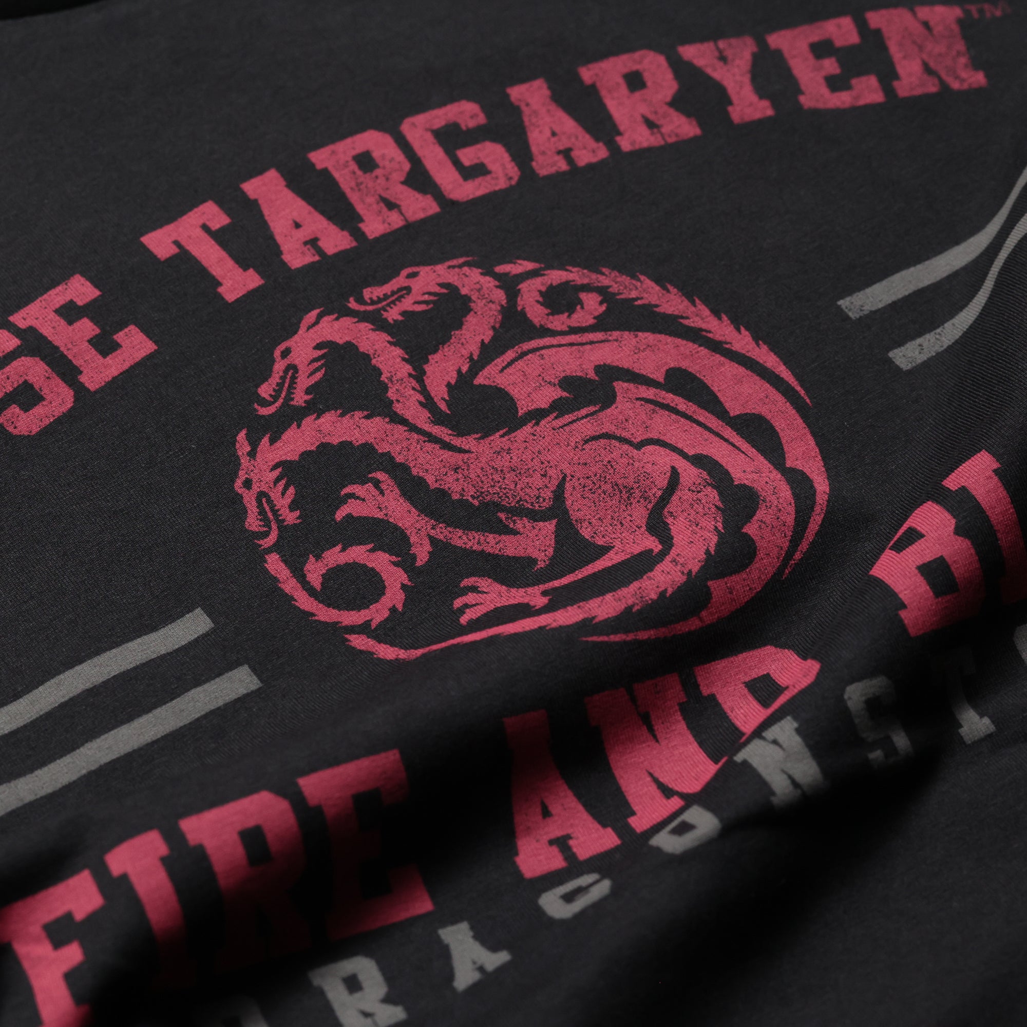 House Targaryen - Black House Motto - Ladies TShirt – Game of Thrones ...