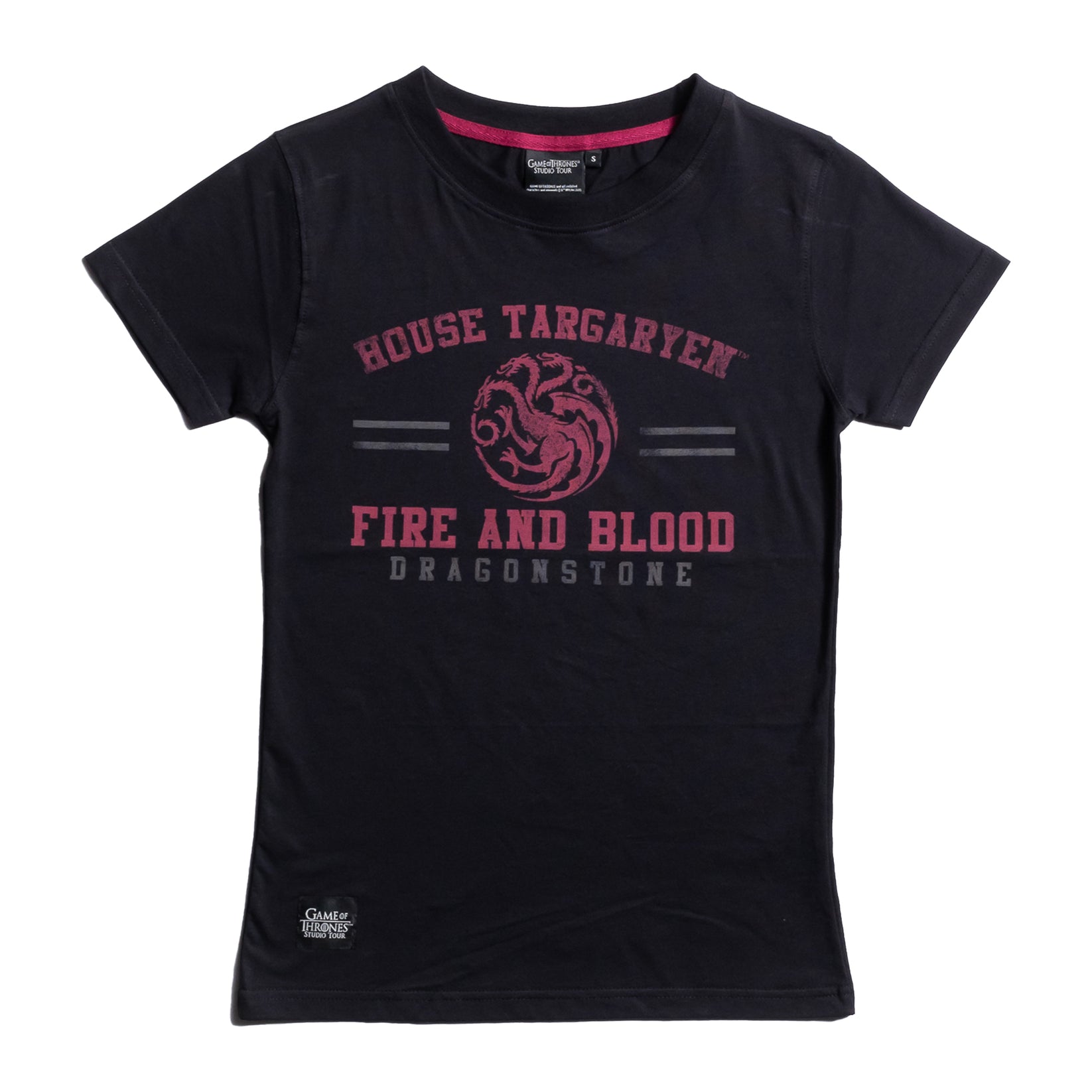 House Targaryen - Black House Motto - Ladies TShirt – Game of Thrones ...