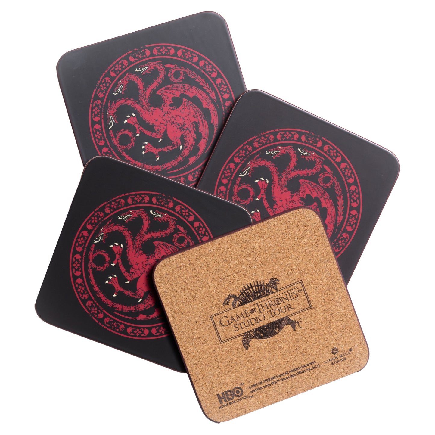 House Targaryen - Coaster Set