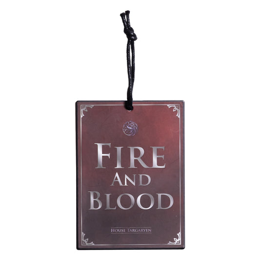 House Targaryen - House Motto - Mini Metal Sign