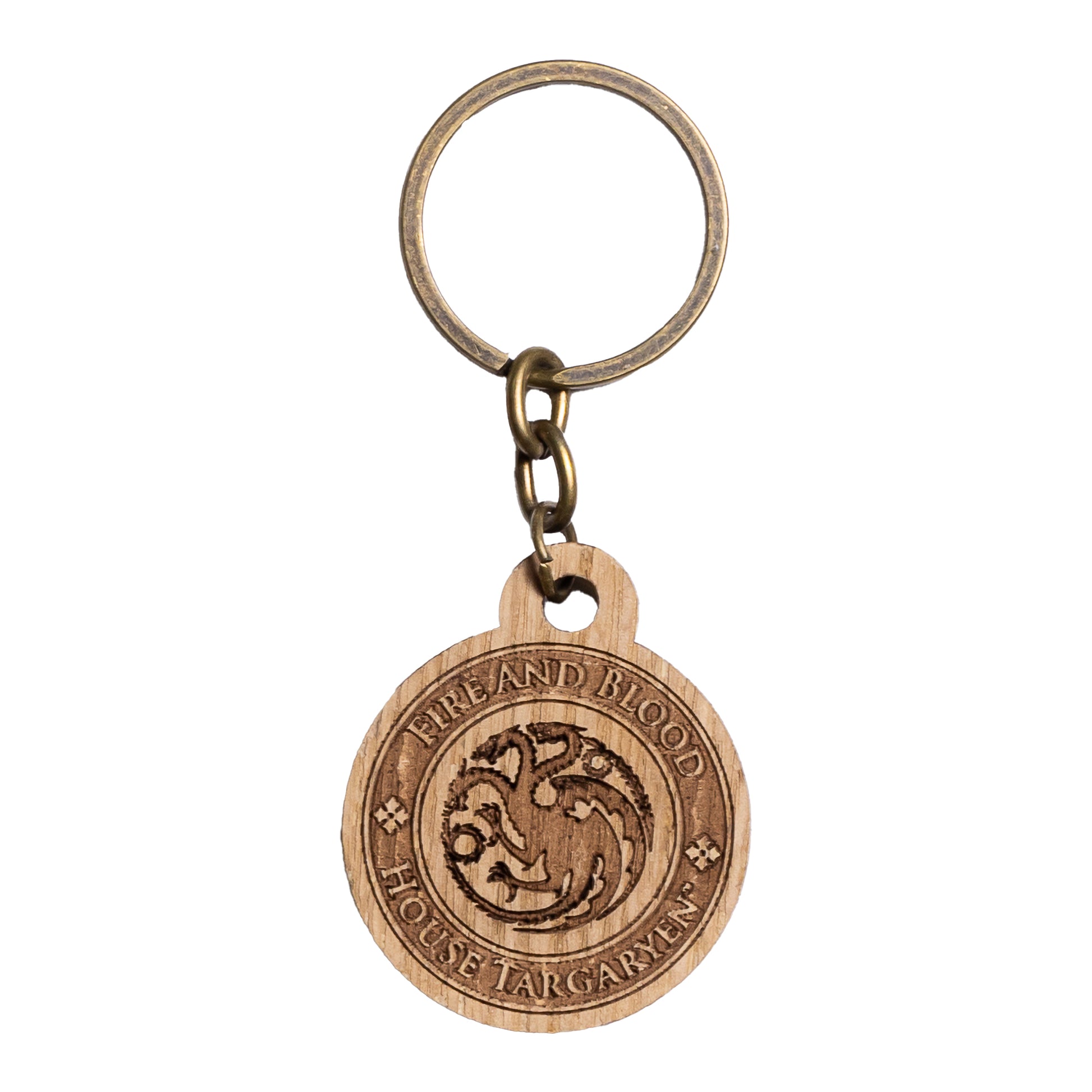 House Targaryen Wooden Keyring – Game of Thrones Studio Tour